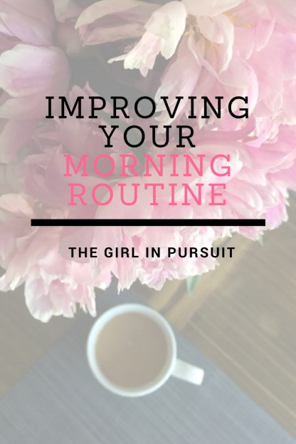 Improving your morning routine